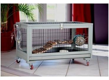 CAGE LAPIN TOY ET LAPIN NAIN DINTERIEUR INLAND