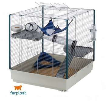 Cage pour rat et furet Furet XL - L 80 x l 75 x H 86 Cage pour rat et furet Furet