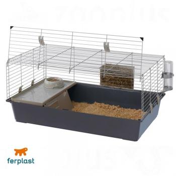 Cage Ferplast Rabbit 100 - L 97 x l 60 x H 45,5 cm