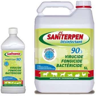 Saniterpen 90 désinfectant pour rongeurs et lapins Saniterpen 90 désinfectant