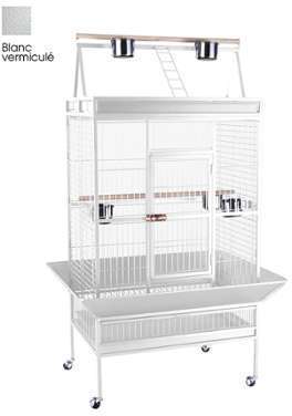 Cage perroquet XL Extra Large Blanche Cage perroquet XL Extra Large