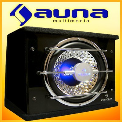 Subwoofer caisson basse 25CM LED 300W RMS sono aut