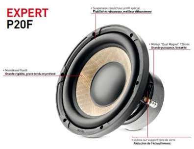 SUBWOOFER 20 CM FOCAL P20F SUBWOOFER 20 CM FOCAL P20F