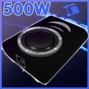 Caisson de Basses Voiture Subwoofer 10 25cm 500w Caisson de Basses Voiture