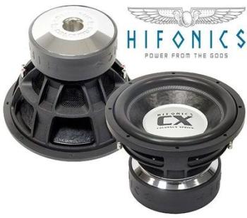 SUBWOOFER 30 CM HIFONICS CX12D2 SUBWOOFER 30 CM HIFONICS CX12D2