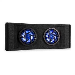 Auna Boomcase X10 Subwoofer auto passif 2 x 25cm (