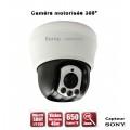 Caméra de vidéo surveillance motorisée PTZ 360Â