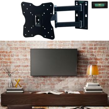 SUPPORT TV MURAL PIVOTANT ET INCLINABLE CAPACIT 25 SUPPORT TV MURAL PIVOTANT