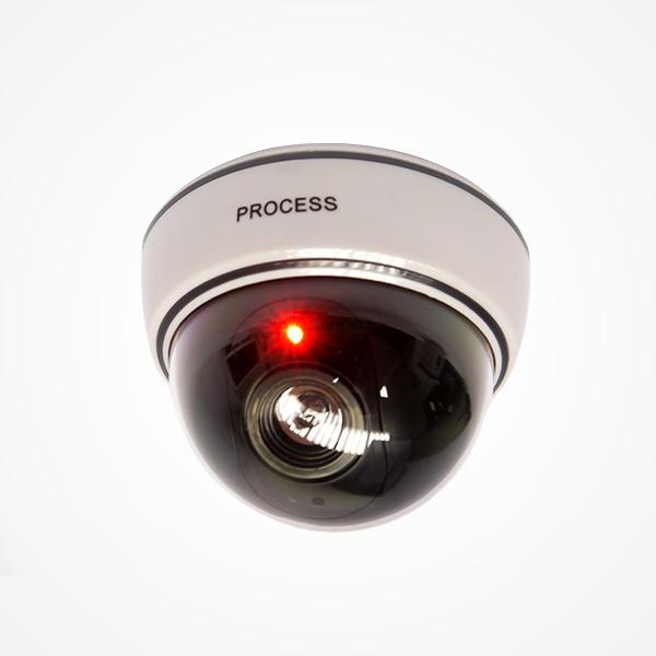 Caméra factice dôme intérieur avec LED lot de 3 EM