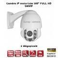 Caméra de vidéo surveillance motorisée PTZ 360Â