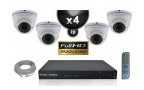 Kit Vidéo Surveillance PRO IP : 4x Caméras POE D