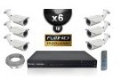 Kit Vidéo Surveillance PRO IP : 6x Caméras POE T