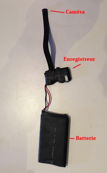 Système Caméra espion intégrable avec longue auton