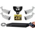Kit Vidéo Surveillance PRO IP : 4x Caméras POE T