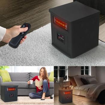Chauffage infrarouge avec télécommande