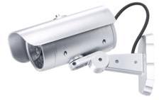 Caméra de surveillance factice avec détecteur de m