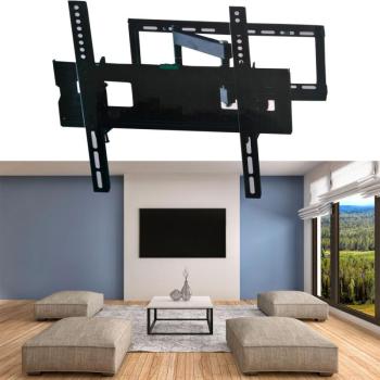 Support TV mural pivotant et inclinable capacité 45 Support TV mural pivotant