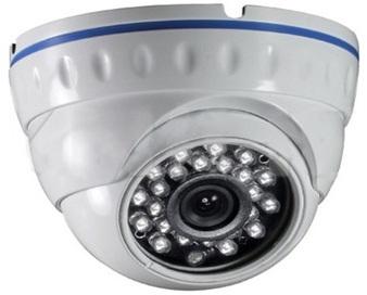 Caméra IP dôme Haute Définition (720P) IR - suppor