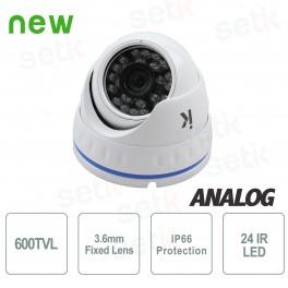 600TVL CCTV Caméra Dome Extérieur Vidéo Surveillan