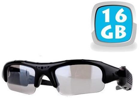 Lunettes camera espion mini appareil photo USB Mic