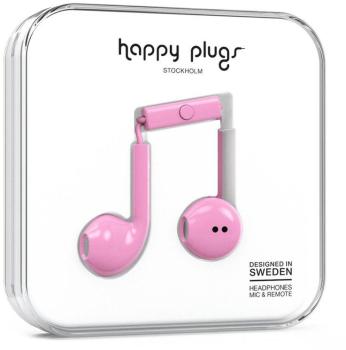 Écouteurs Happy Plugs Earbud Plus Pink