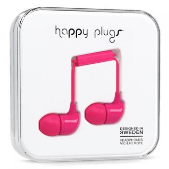 Écouteurs Happy Plugs In-Ear Cerise