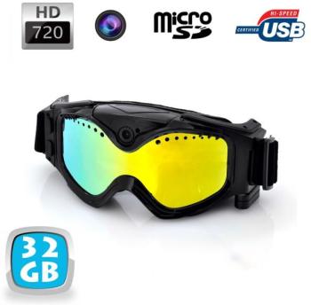 Lunettes caméra sport embarquée masque de ski HD 7