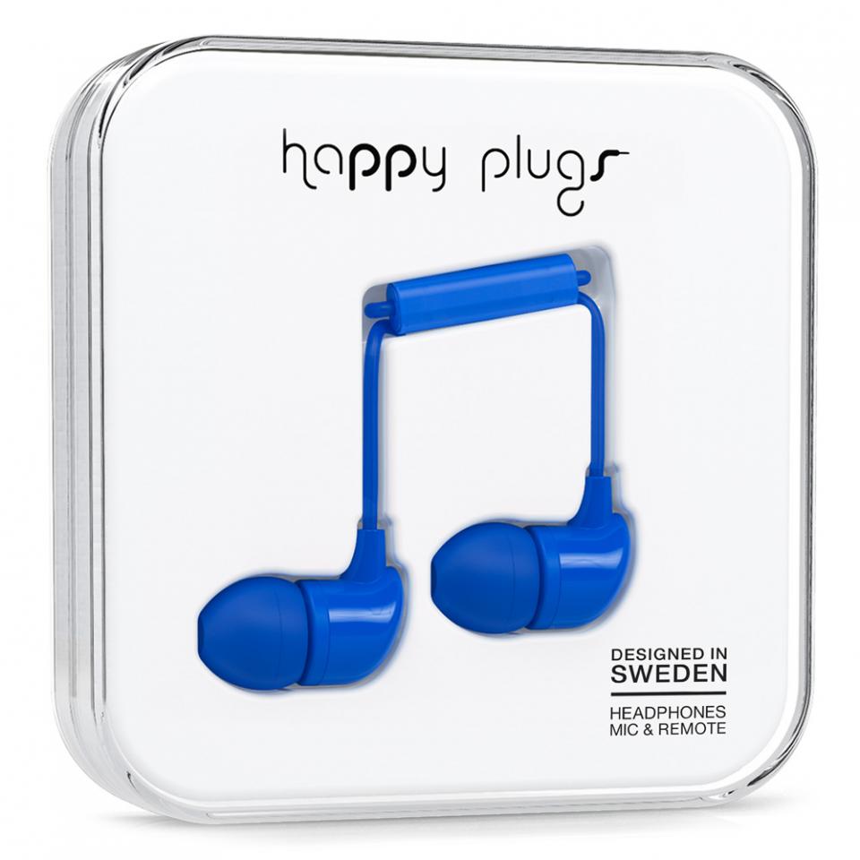 Écouteurs Happy Plugs In-Ear Cobalt