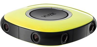 Caméra tridimensionnelle Vuze VR 360º Jaune