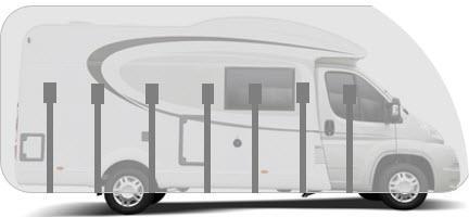 Housse pour camping-car profilé jusquà 6.0m