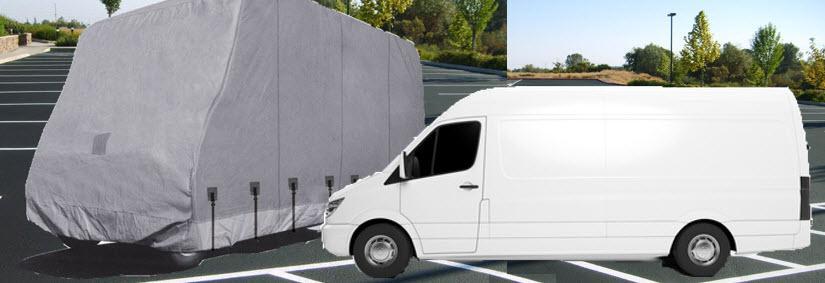 Housse pour véhicule utilitaire, fourgon, camion j