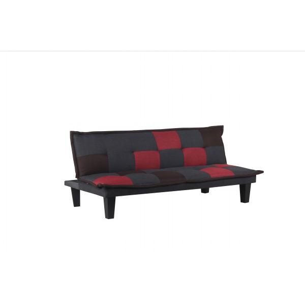 Clic Clac Noir et Rouge en Tissu ORIZON