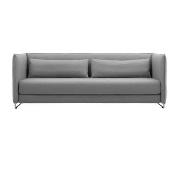 Metro - Canapé-lit - gris étoffe felt 620 PxHxP 219x78x92cm Metro - Canapé-lit - gris
