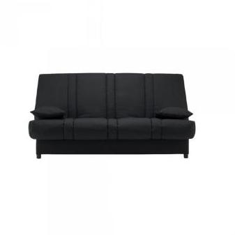 Canapé clic-clac LINO Coloris Noir avec matelas 13