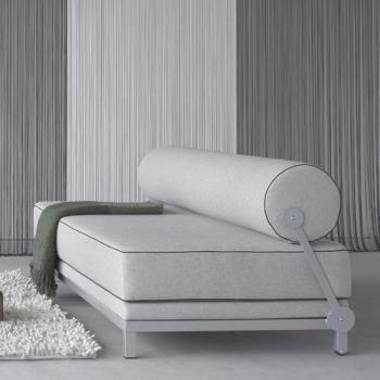 Sleep Day Bed - Canapé-lit - gris clair/bord de co