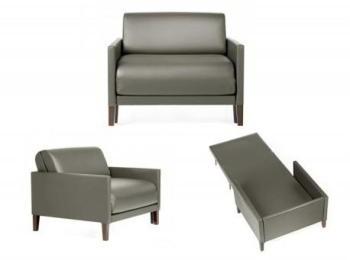 FAUTEUIL CONVERTIBLE 1 Place VOGUE 90 LINNEN ( sim