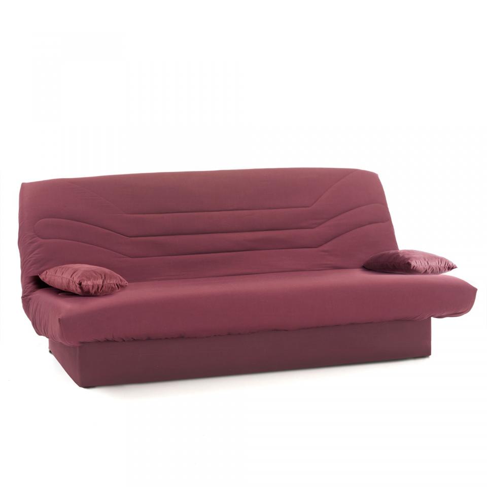 Lana Housse pour clic-clac en coton prune