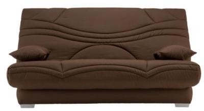 Banquette clic-clac Gladys, matelas 17cm, 130 x 19