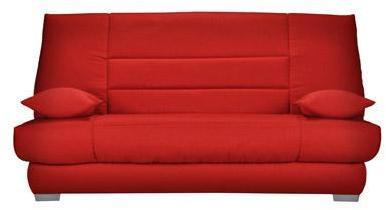 Banquette-lit clic-clac 130cm mousse HD 28kg motif