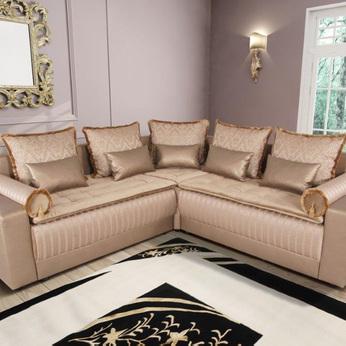Canapé oriental angle et convertible MULANE