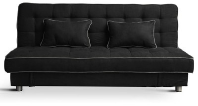 Banquette Hugo - 3 places - Noir