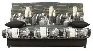 Banquette-lit clic-clac 130cm 26kg, Motif Building