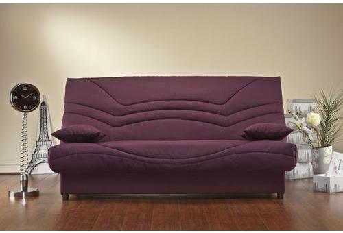 Canapé Clic-Clac JESSY, avec matelas 130 x 190 cm,