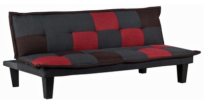 BANQUETTE-LIT DAVIS ROUGE