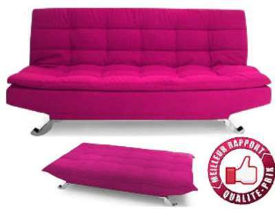 Clic Clac canapé convertible Harry rose - Canapé l