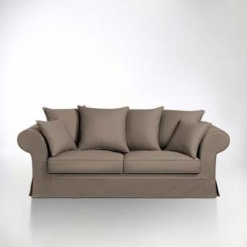 Canapé convertible Bultex, coton, Adelia - La Redo