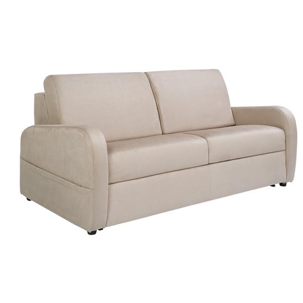 Canapé convertible Microfibre BERLIN + Matelas 100