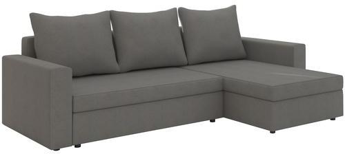Canapé dangle convertible 3 places en tissu gris
