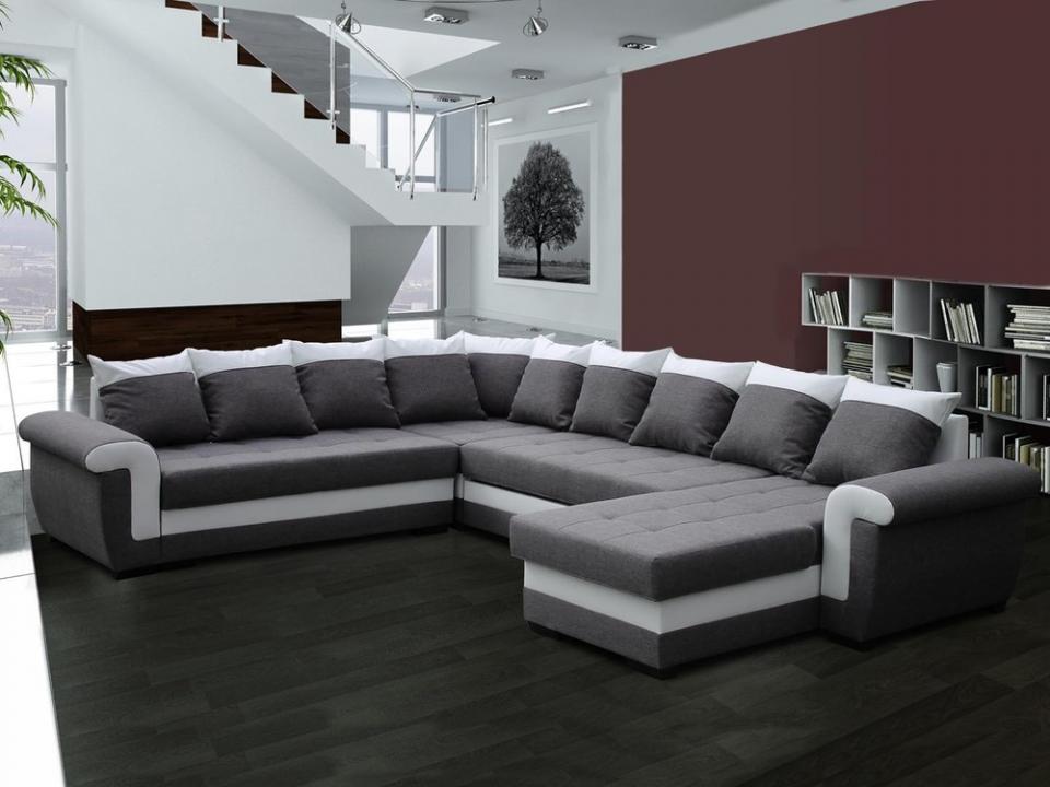 Canapé dangle panoramique convertible YANKEE gris