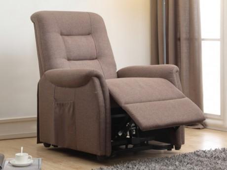 Fauteuil releveur électrique en tissu NERUDO - Cho